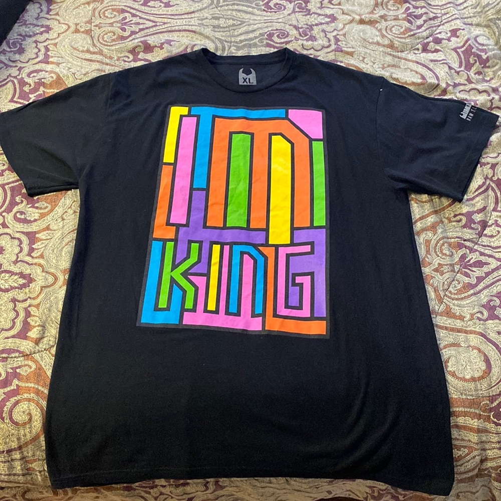 IMKING colorblock XL mens tee 🔥 fresh prince